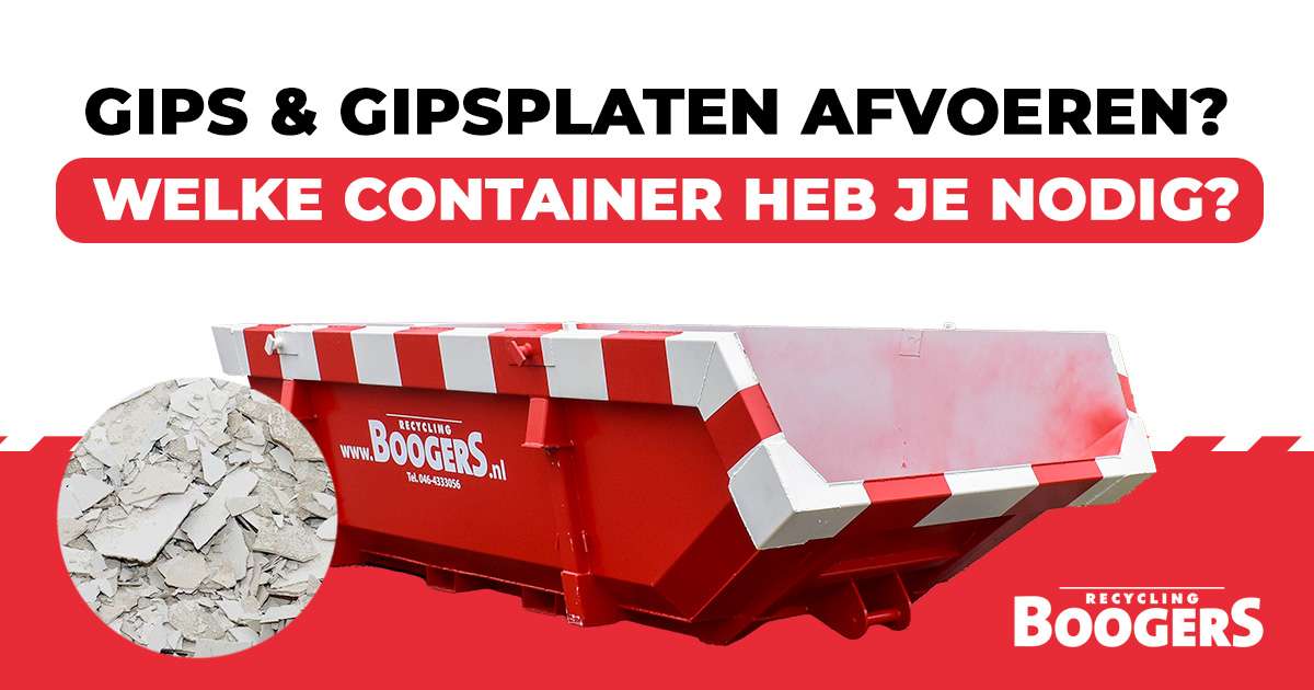 gips & gipsplaten afvoeren